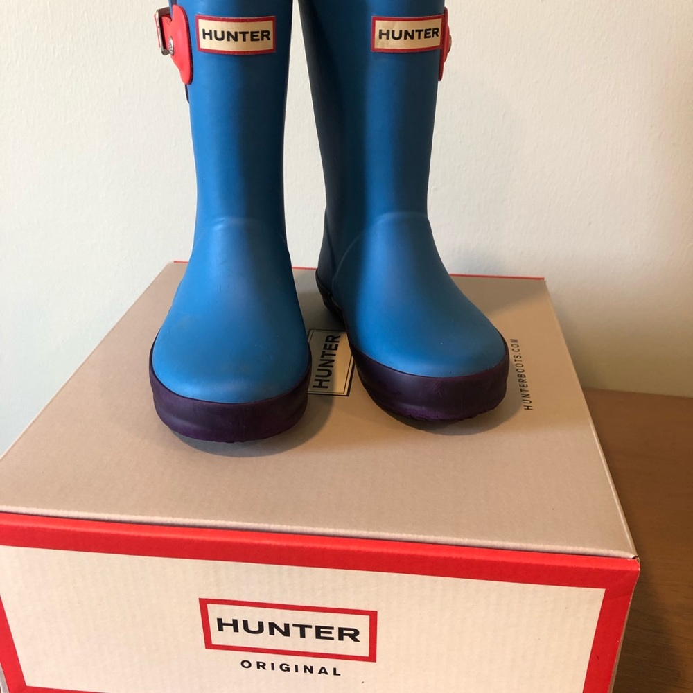 Hunter Unisex Rain Boots for Toddlers US Sz 8B/9G